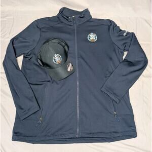 2021 Final Four NCAA Basketball Tournament Mens Fleece Jacket Size XXL and Hat